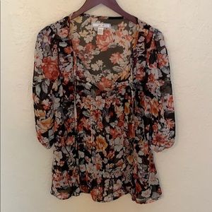 Floral blouse